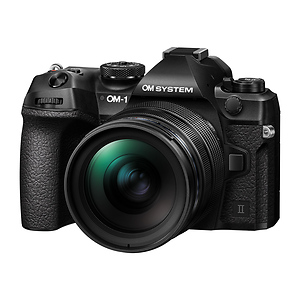 OM-1 Mark II Mirrorless Micro Four Thirds Digital Camera with 12-40mm f/2.8 Lens (Black)