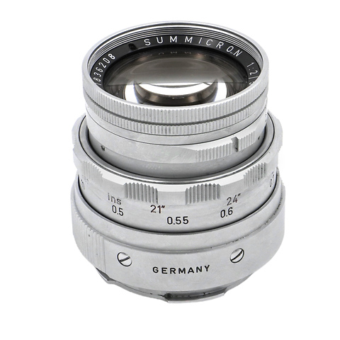 Summicron-M 50mm f/2 Rigid, Dual Range Chrome (11918) - Pre-Owned Image 0