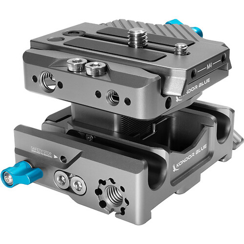 501 Adjustable Baseplate (501 QR, Space Gray) Image 1