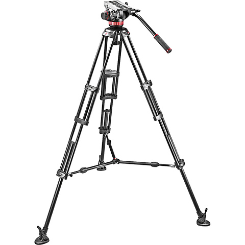 MVH502A Fluid Head and 546B Tripod System - Pre-Owned Image 0