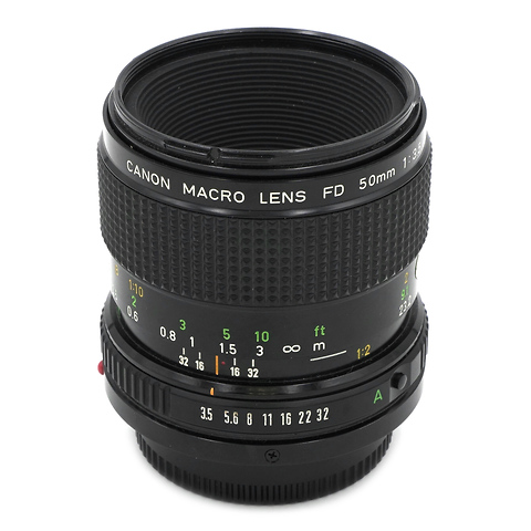50mm f/3.5 FD Manual Focus Macro Lens - Pre-Owned Image 0