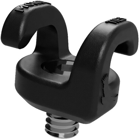 Mondo Ties Cable Management Clips (Raven Black, 5-Pack) Image 2