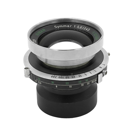 Symmar 240mm f/5.6 (1:12/420) Large Format Lens - Pre-Owned Image 0