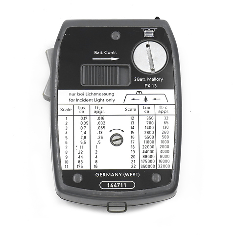 Lunasix Gray Light Meter - Pre-Owned Image 1