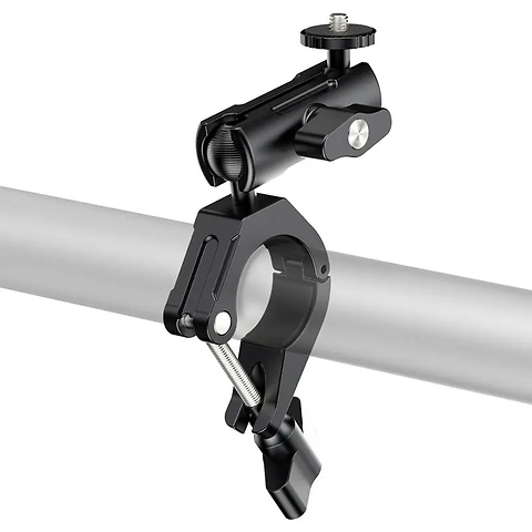 Bike/Motorcycle Handlebar Clamp Mount for GoPro/Insta360 Action Cameras Image 1