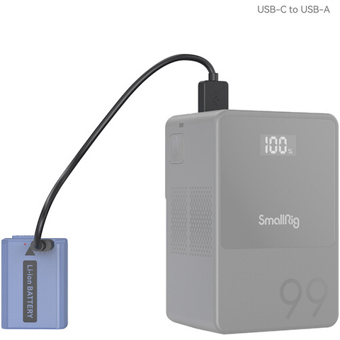 NP-FW50 USB-C Rechargeable Camera Battery Image 3