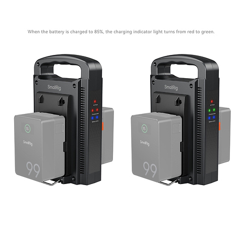 Dual Channel V-Mount Battery Charger Image 4