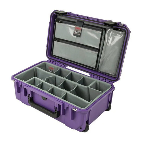iSeries 3i-2011-7 Case w/TT Dividers and Lid Organizer (Purple) Image 4