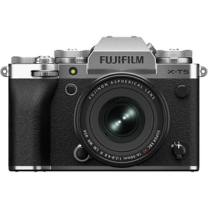 X-T5 Mirrorless Camera with XF 16-50mm f/2.8-4.8 Lens (Silver)