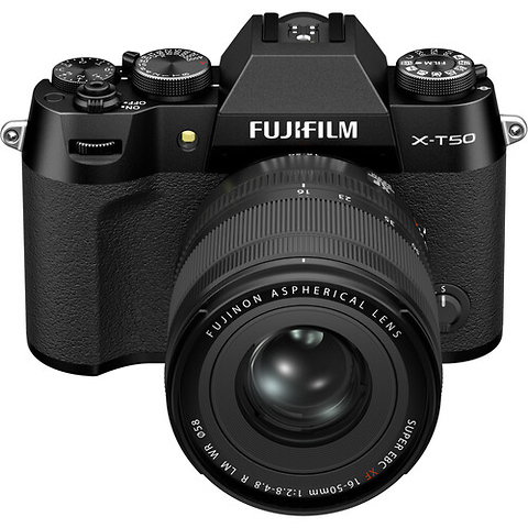 X-T50 Mirrorless Camera with XF 16-50mm f/2.8-4.8 Lens (Black) Image 3