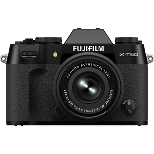 X-T50 Mirrorless Camera with 15-45mm f/3.5-5.6 Lens (Black)