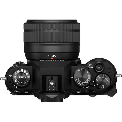 X-T50 Mirrorless Camera with 15-45mm f/3.5-5.6 Lens (Black) Image 3