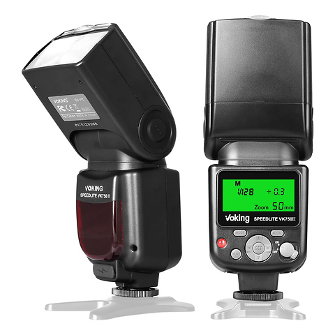 VK750II TTL Speedlite Flash for Canon Select Cameras - Pre-Owned Image 0