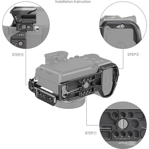 Rhinoceros Advanced Cage Kit for Sony a7R V, a7 IV & a7S III Image 3