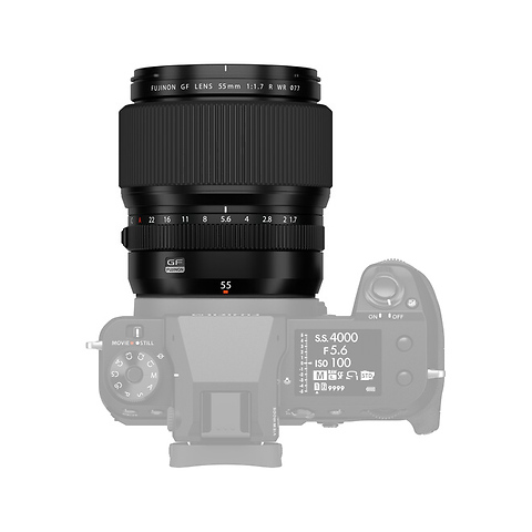 GF 55mm f/1.7 R WR Lens (FUJIFILM G) for GFX-system - Pre-Owned Image 3