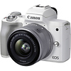 EOS M50 Mark II Mirrorless Camera with 15-45mm Lens (White) - Pre-Owned Thumbnail 0