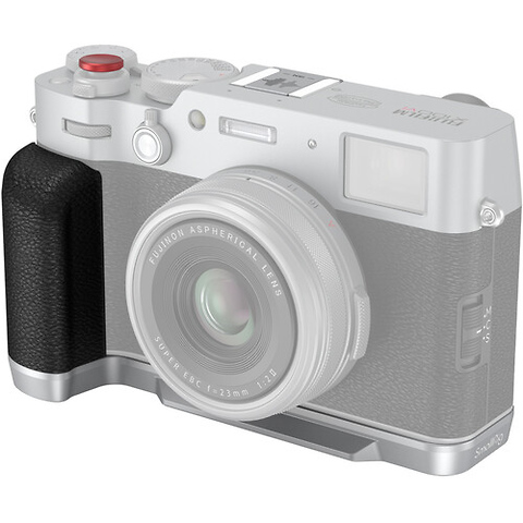 L-Shape Grip for FUJIFILM X100VI/X100V (Silver) Image 5