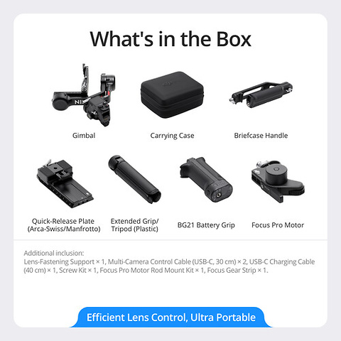 RS 4 Gimbal Stabilizer Combo Image 9