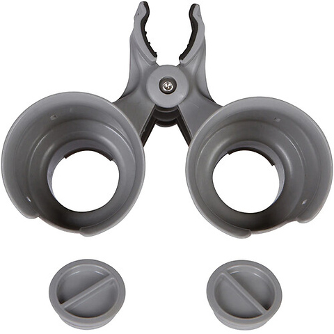 Clamp-On Dual-Cup & Drink Holder (Gray) Image 5