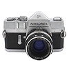 Nikkorex F Film Body Body with Nikkor-H 50mm f/2 Non-AI Lens Kit Chrome - Pre-Owned Thumbnail 0