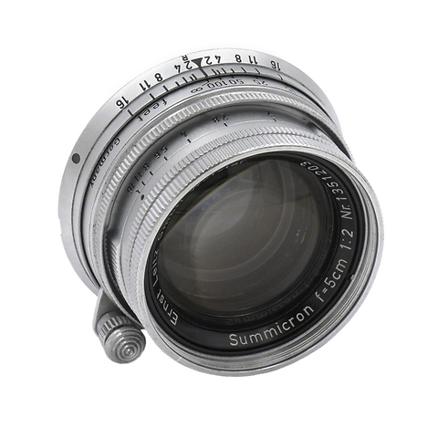 Summicron-M 5cm f/2.0 Collapsible Chrome Lens - Pre-Owned Image 1