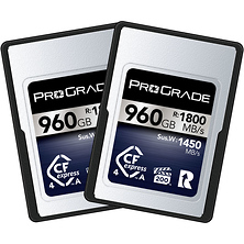 960GB CFexpress 4.0 Type A Iridium Memory Card (2-Pack) Image 0