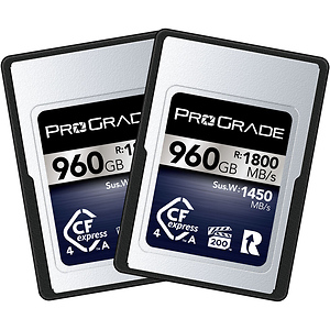 960GB CFexpress 4.0 Type A Iridium Memory Card (2-Pack)