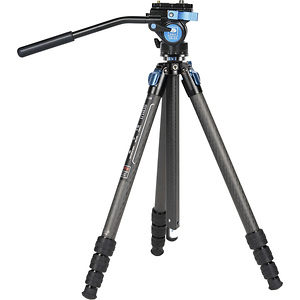 ST124 4-Section Carbon Fiber Tripod & VA-5 X Fluid Head Kit