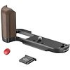 Wooden L-Shape Grip for Fujifilm X-T50 (Black) Thumbnail 0