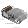 Wooden L-Shape Grip for Fujifilm X-T50 (Charcoal Silver) Thumbnail 4