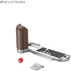 Wooden L-Shape Grip for Fujifilm X-T50 (Silver) Thumbnail 3