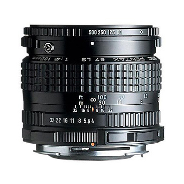 165mm f/4 SMC 67 LS 6x7 Prime Telephoto MF Lens - Pre-Owned Image 0