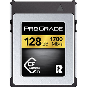 128GB CFexpress 2.0 Type B Gold Memory Card