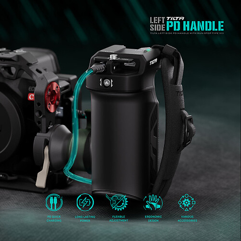 Left-Side Power Handle with Run/Stop Type VIII (Black) Image 6