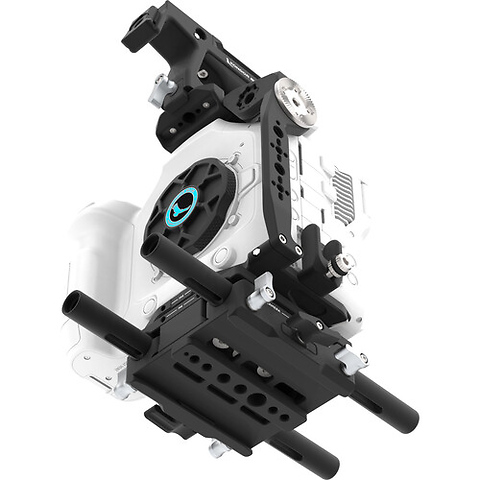 Cage Base Rig with Top Handle for Canon C80 (Raven Black) Image 5