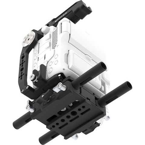 Cage Base Rig with Top Handle for Canon C80 (Raven Black) Image 6