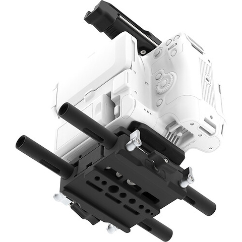 Cage Base Rig with Top Handle for Canon C80 (Raven Black) Image 7