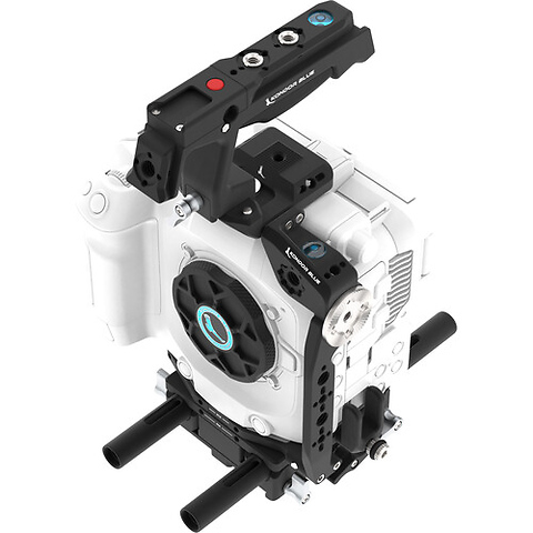 Cage Base Rig with Top Handle for Canon C80 (Raven Black) Image 1