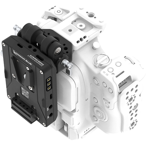 V-Mount Battery Plate Kit for Cage for Canon C80 (Raven Black) Image 0
