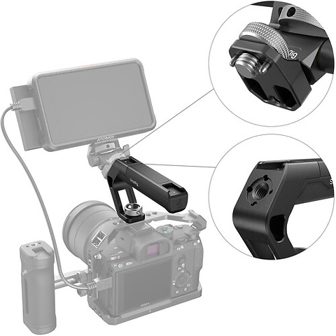 Top Handle with ARRI-Style 3/8 in.-16 Anti-Twist Mount (Tiny) Image 5