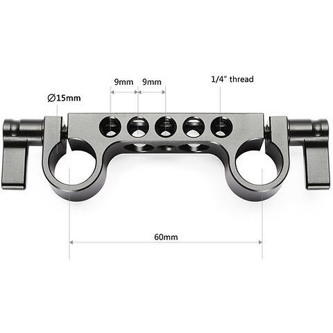 Lightweight 15mm Rod Block (2-Pack) Image 2