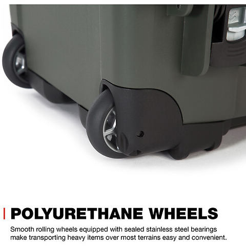 935 Wheeled Hard Case with Foam Insert (Olive, 28.5L) Image 3