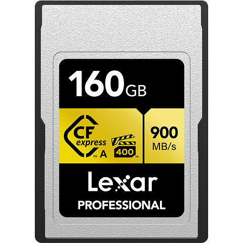 160GB Professional GOLD Series CFexpress Type A Memory Card Image 0