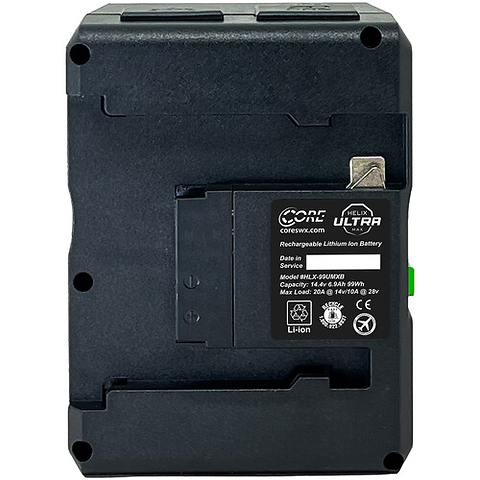 Helix Max Ultra Dual-Voltage Smart Battery (99Wh, B-Mount) Image 2