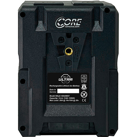 Helix Max Ultra Dual-Voltage Smart Battery (158Wh, V-Mount) Image 2