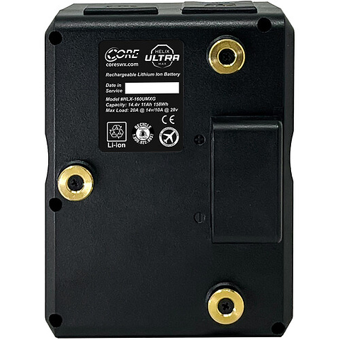 Helix Max Ultra Dual-Voltage Smart Battery (158Wh, Gold Mount) Image 2