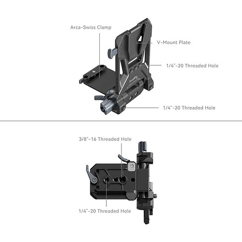V-Mount Battery Mounting Plate Image 3