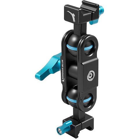 5.5 in. Cine Magic Arm with Double Ball Heads (NATO Clamp, Raven Black) Image 3