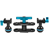 5.5 in. Cine Magic Arm with Double Ball Heads (NATO Clamp, Raven Black) Thumbnail 2