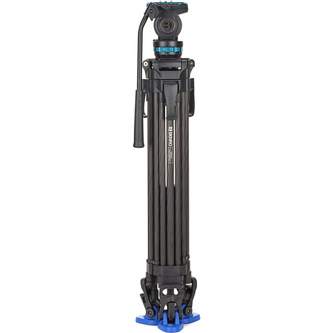 C572LLKH Lightning Lock Tripod Kit with KH Head (Carbon Fiber, 60mm Bowl) Image 2
